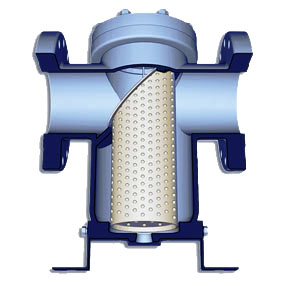 Basket Strainer Cutaway