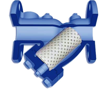 Y Strainer Cutaway